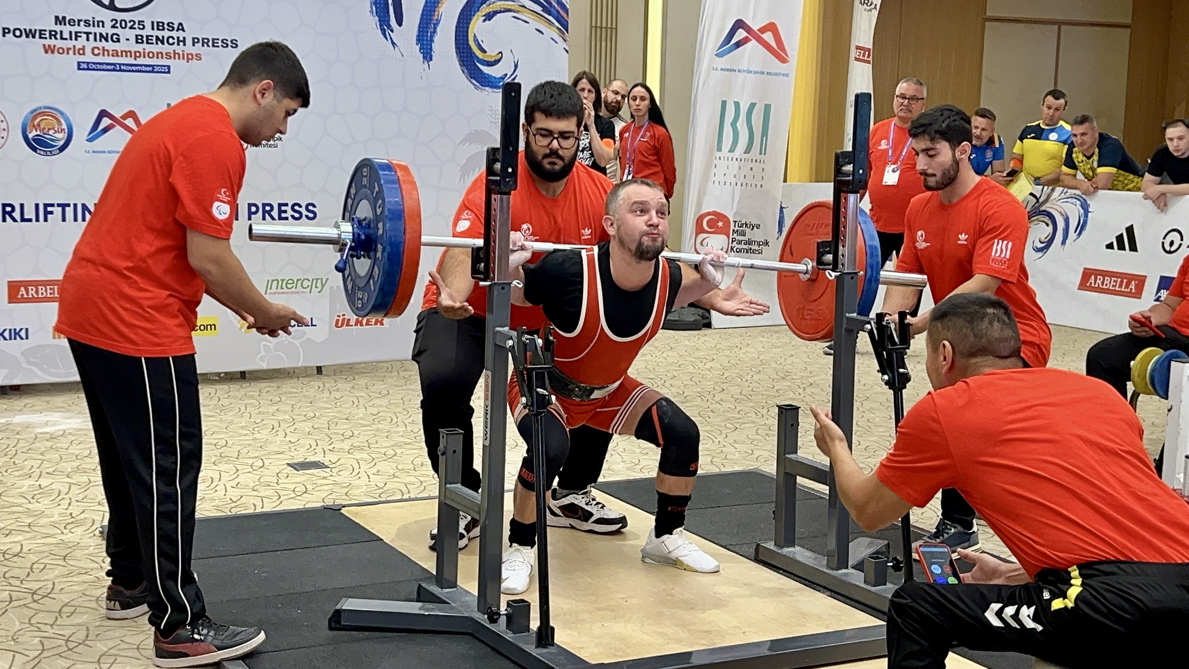 Mersin’de Görme Engelliler Dünya Halter Şampiyonası Sürüyor (2)