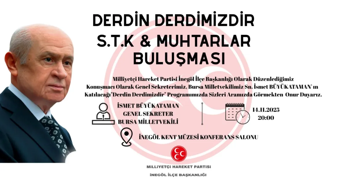 Mhp İnegöl’den Stk Ve Muhtarlar Için Buluşma Daveti (1)