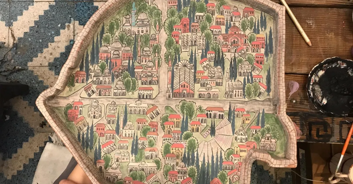 Papa’nın İznik Ziyareti İçin Özel Çini Eseri Hazırlandı (1)