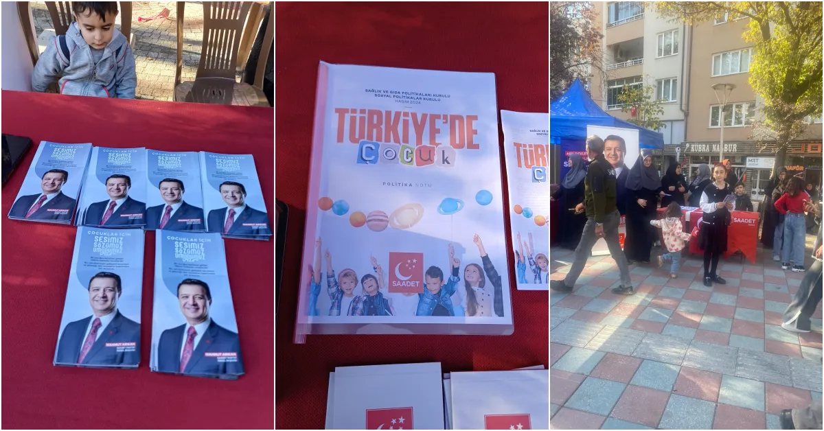 Saadet Partisi’nden Çocukların Geleceği İçin Kampanya (2)