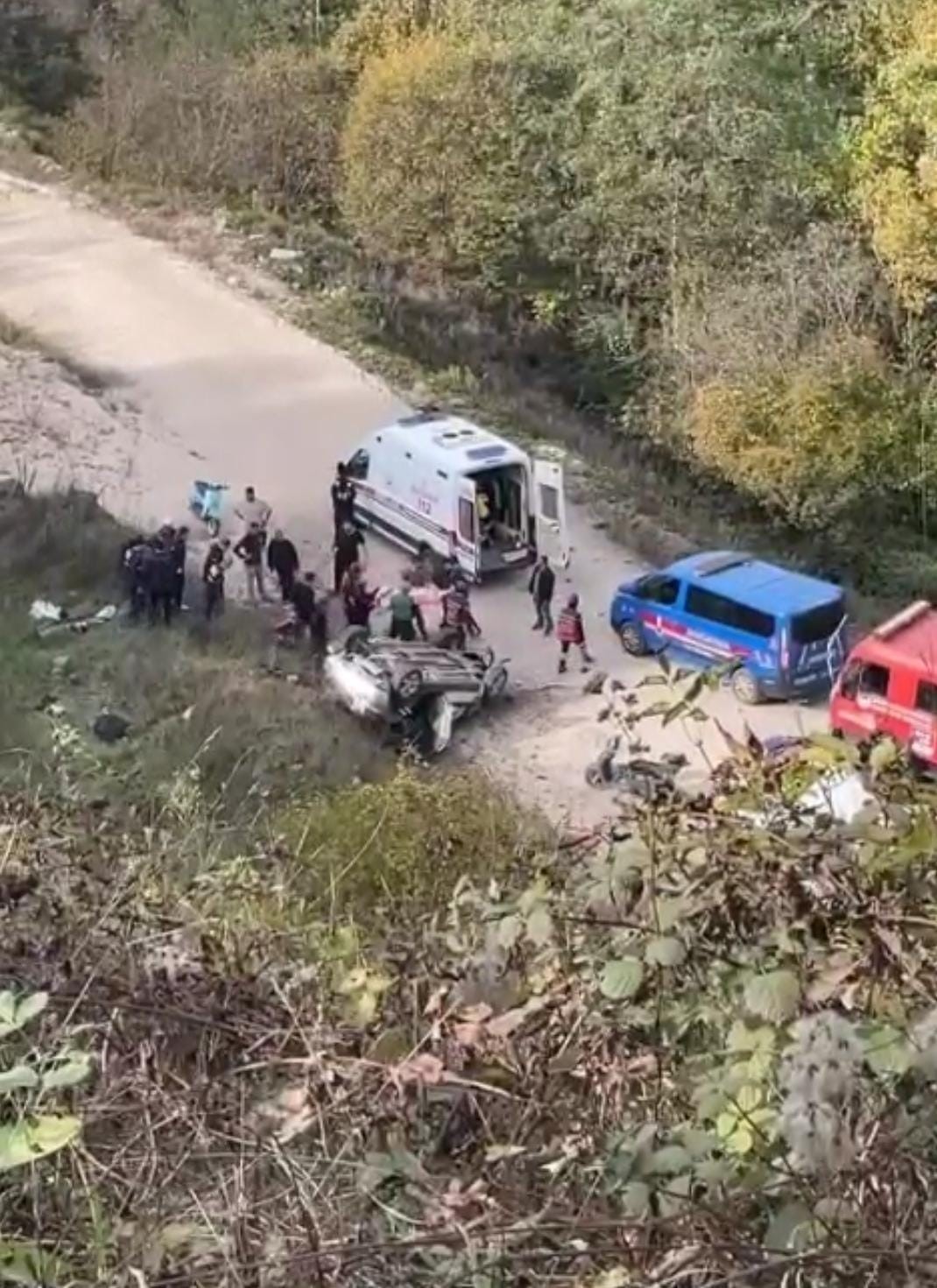 Sakarya’daki Feci Kazada Ölü Sayısı Ikiye Yükseldi (1)