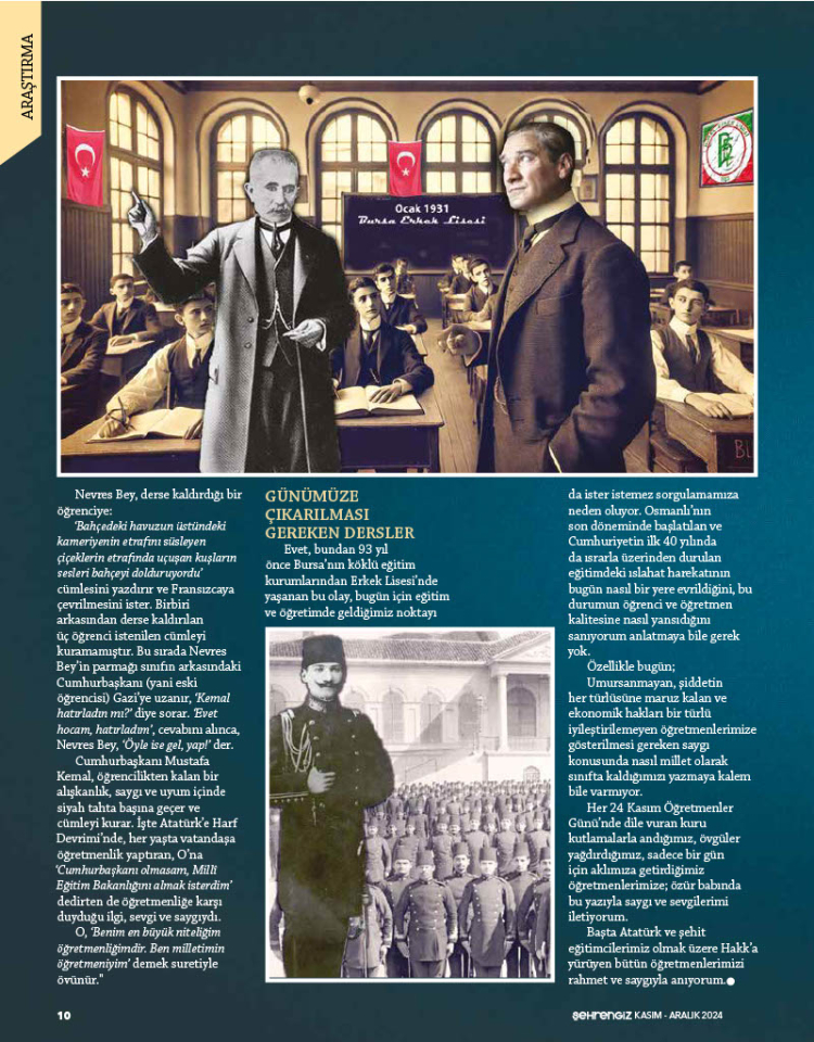 Atatürk'ün Fransızca Öğretmeni Envres Bey Gençgazete (5)