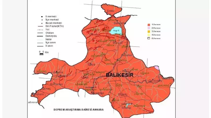 Balıkesir, Türkiye'nin Deprem Riski Yüksek Illerinden Biri. İşte Balıkesir'deki Yüksek Ve Düşük Riskli Bölgeler, 2026'Daki Olası Deprem Riski Ve Uzmanların Önerileri-2