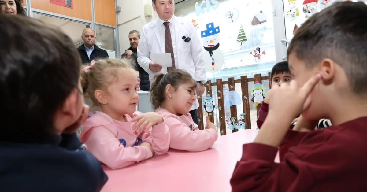 Başkan Aydın Osmangazi’de Miniklere Mesleğini Anlattı (2)