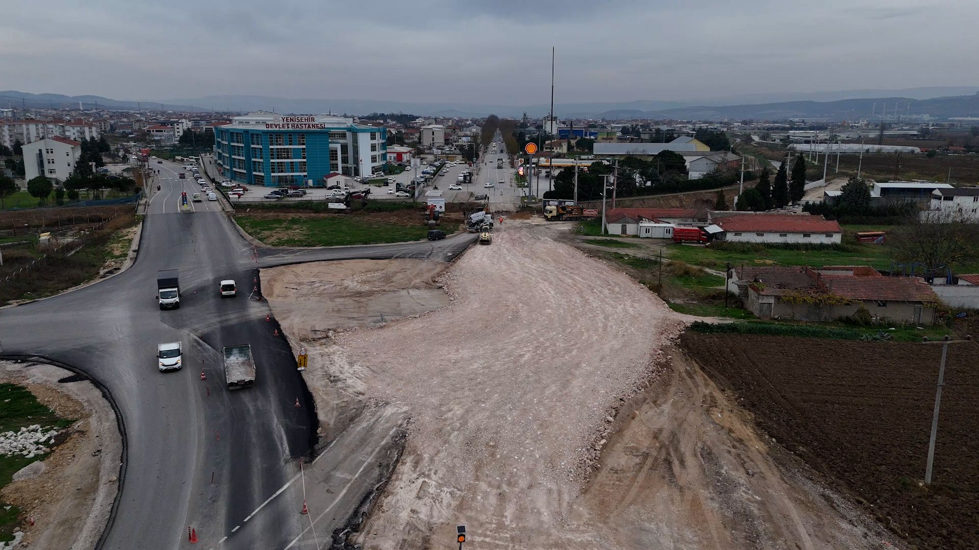 Bursa Yenişehir'de Şehir Giriş Çıkışları Artık Daha Güvenli! (3)