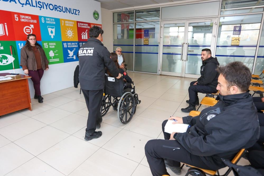 Bursa’da Bam Ekibine Afette Tahliye Eğitimi Verildi (3)