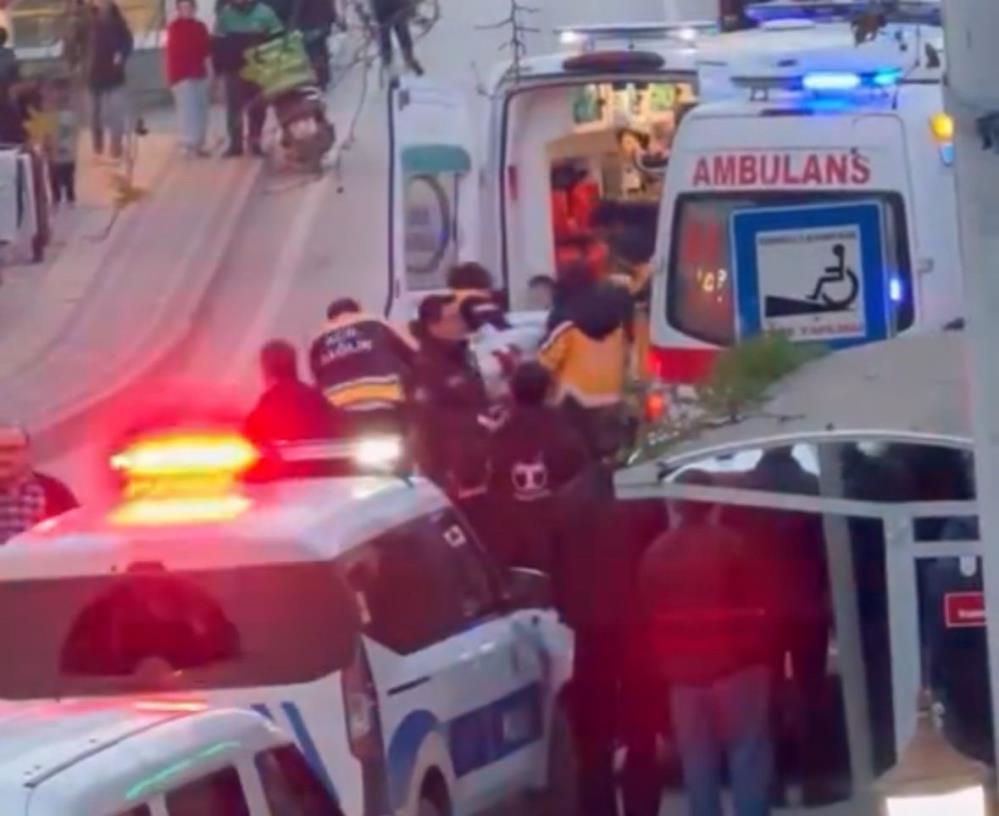 Bursa'da Çocuklar Arasında Bıçaklı Kavga (1)