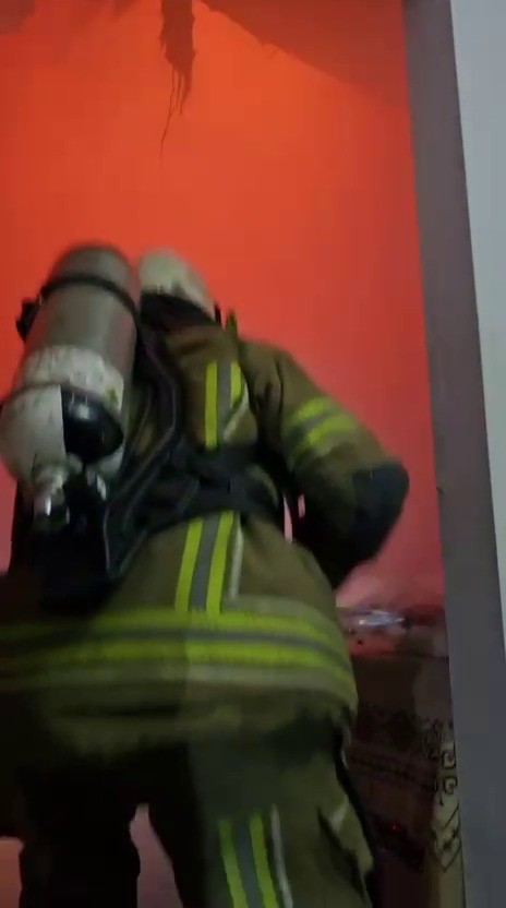 Bursa'da Faciaya Ramak Kalmıştı! İtfaiye Ekipleri Ölümden Döndü (2)