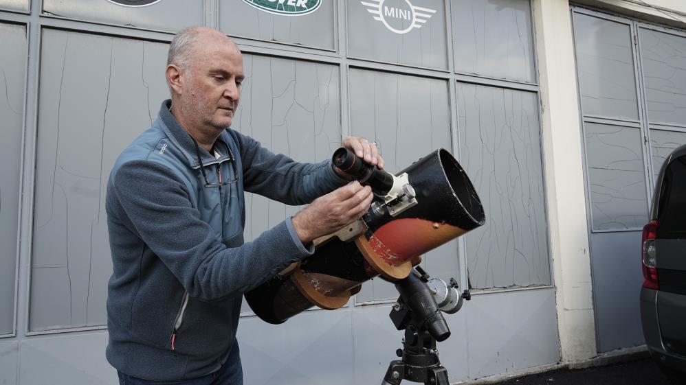 Bursa'da Gökyüzü Meraklısı Şenol Şanlı’dan Efsanevi Güneş Fotoğrafı! (1)