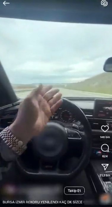 Bursa'da Hız Rekoru Pahalıya Patladı! (2)