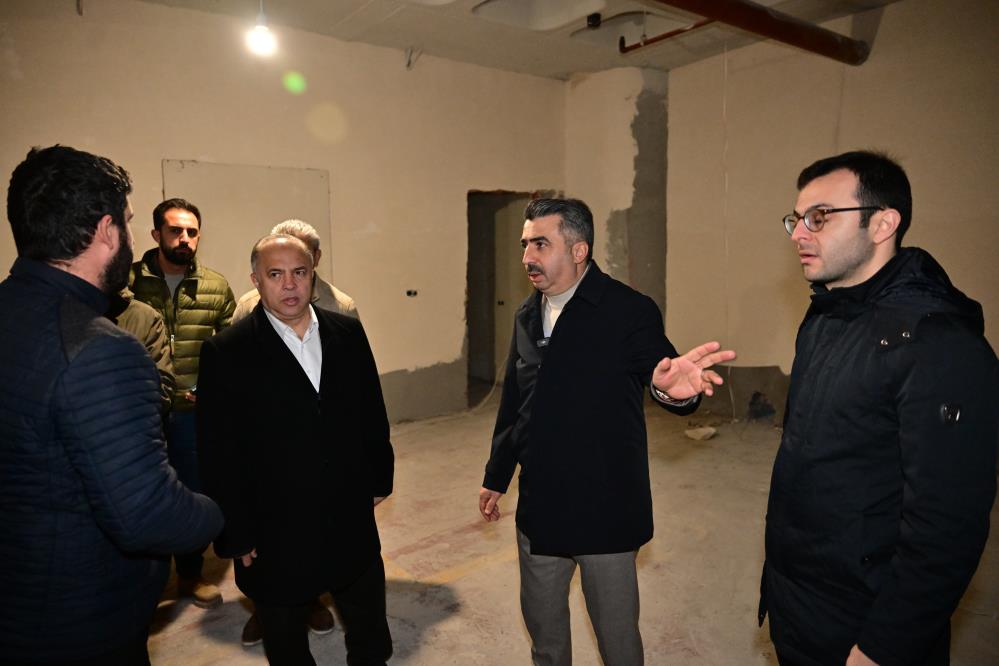 Bursa'da Piremir Gençlik Ve Spor Merkezi'inde Çalışmalar Hız Kesmiyor! (5)