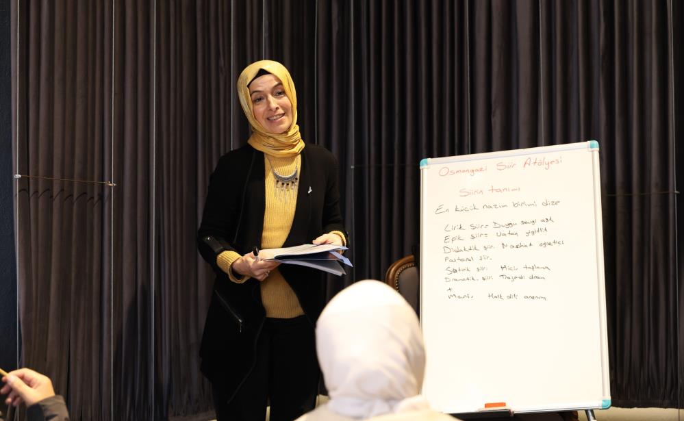 Bursa'da Şiir Atölyesi Büyük İlgi Gördü (1)