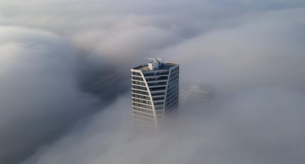 Bursa’da Yoğun Sis Şehri Görünmez Kıldı! (1)