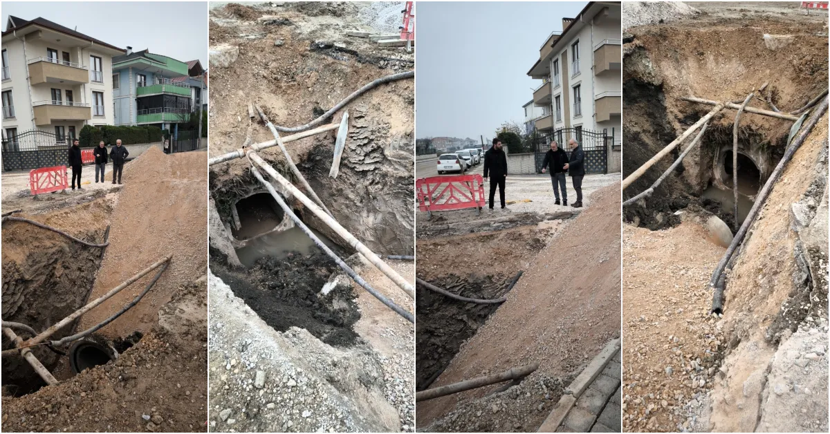 Chp İlçe Başkanı Şahin, Alanyurt’taki Altyapı Çalışmalarını Yerinde İnceledi (2)