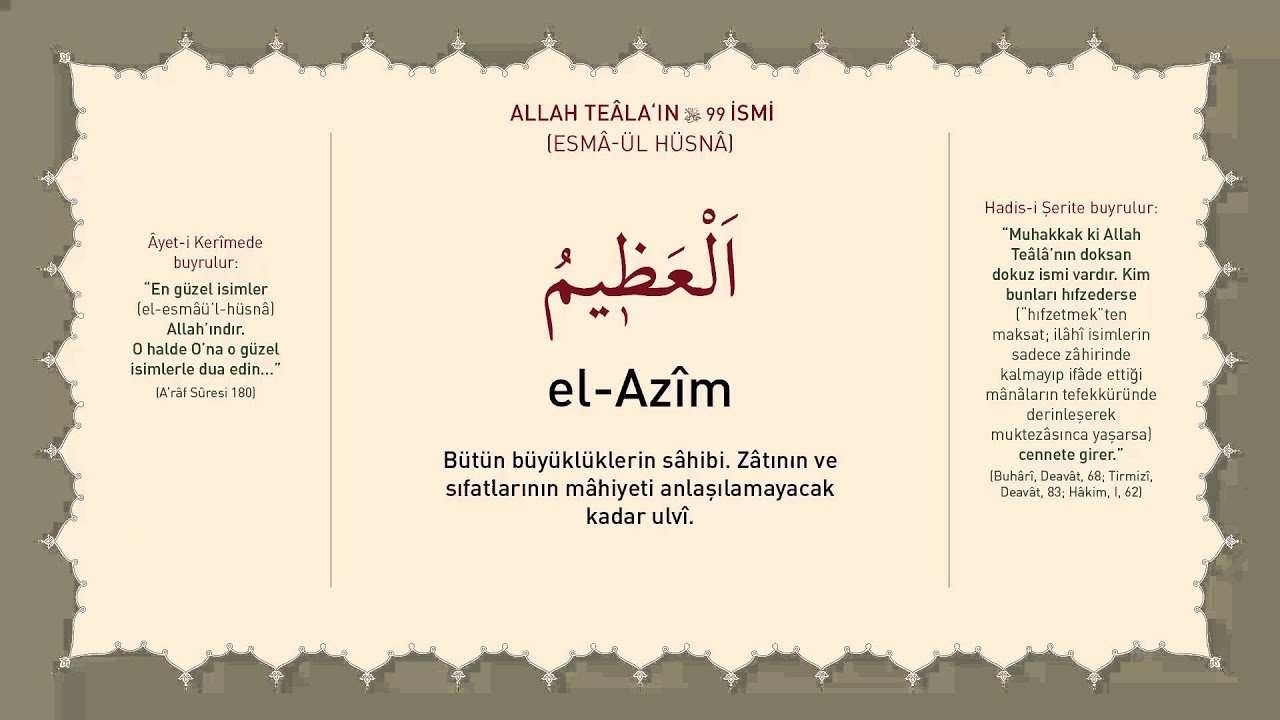 El Azim Ya Azim Gençgazete (18)
