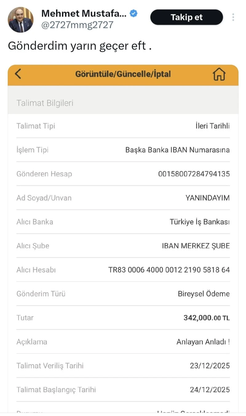 Gaziantep Milletvekili Mustafa Gürban'dan Bursaspor'a Destek (2)