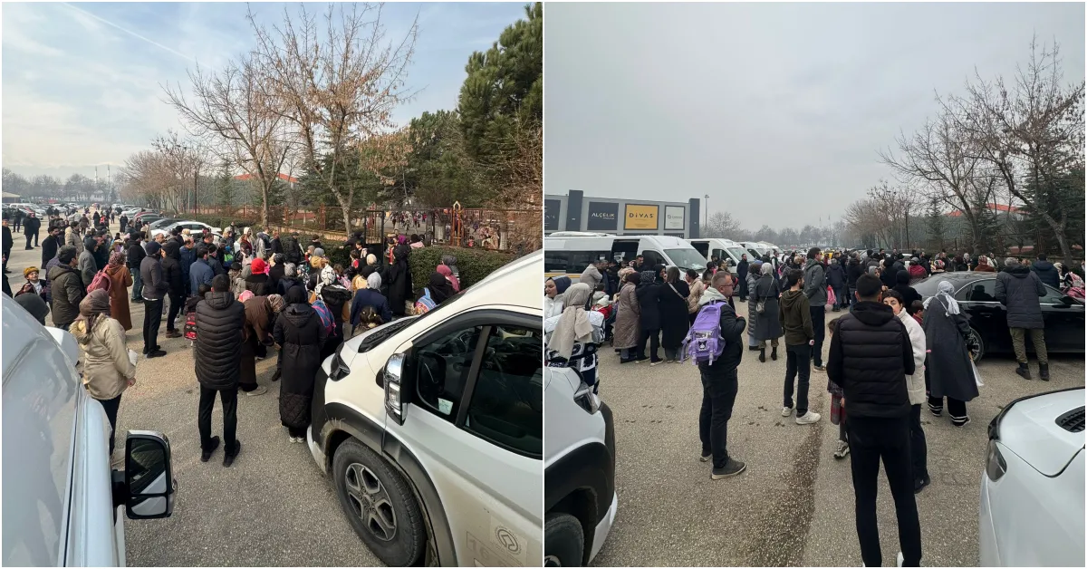 İnegöl Vehbi Koç İlkokulu'nun Çıkışında Kargaşa! Veliler Ve Servisçiler Çözüm Bekliyor (3)