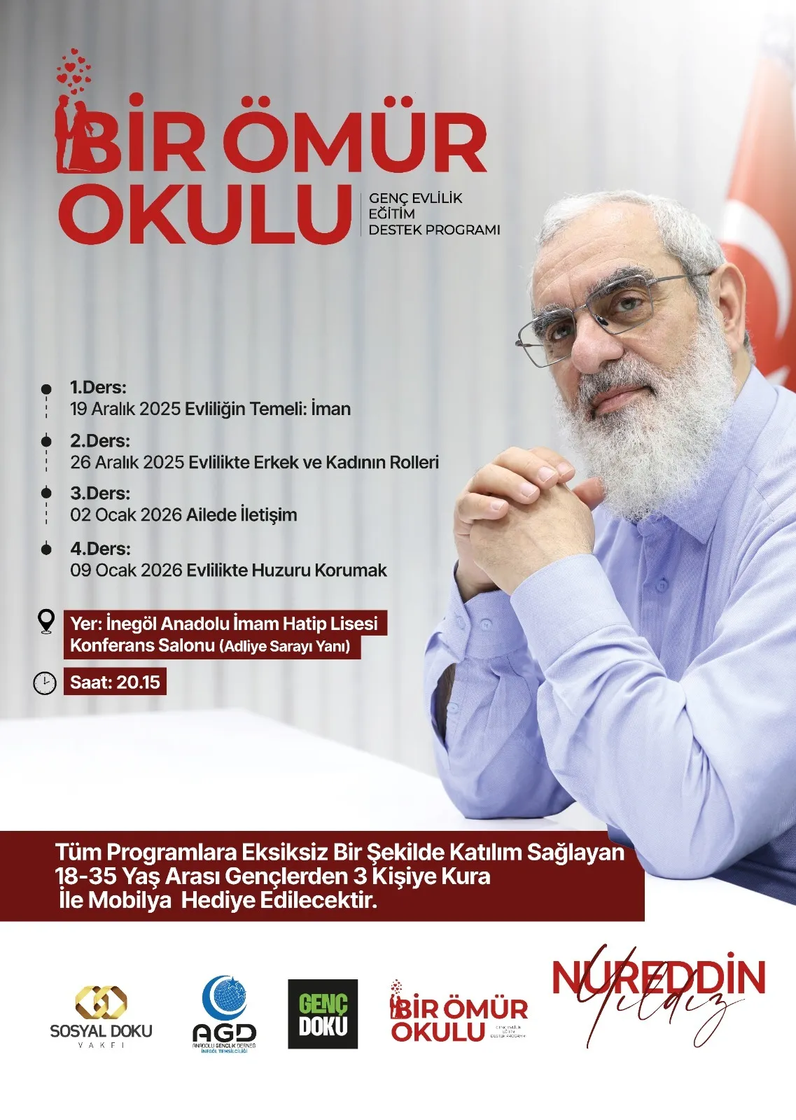 İnegöl’de Bir Ömür Okulu Başlıyor Aileye Odaklı Eğitim (2)