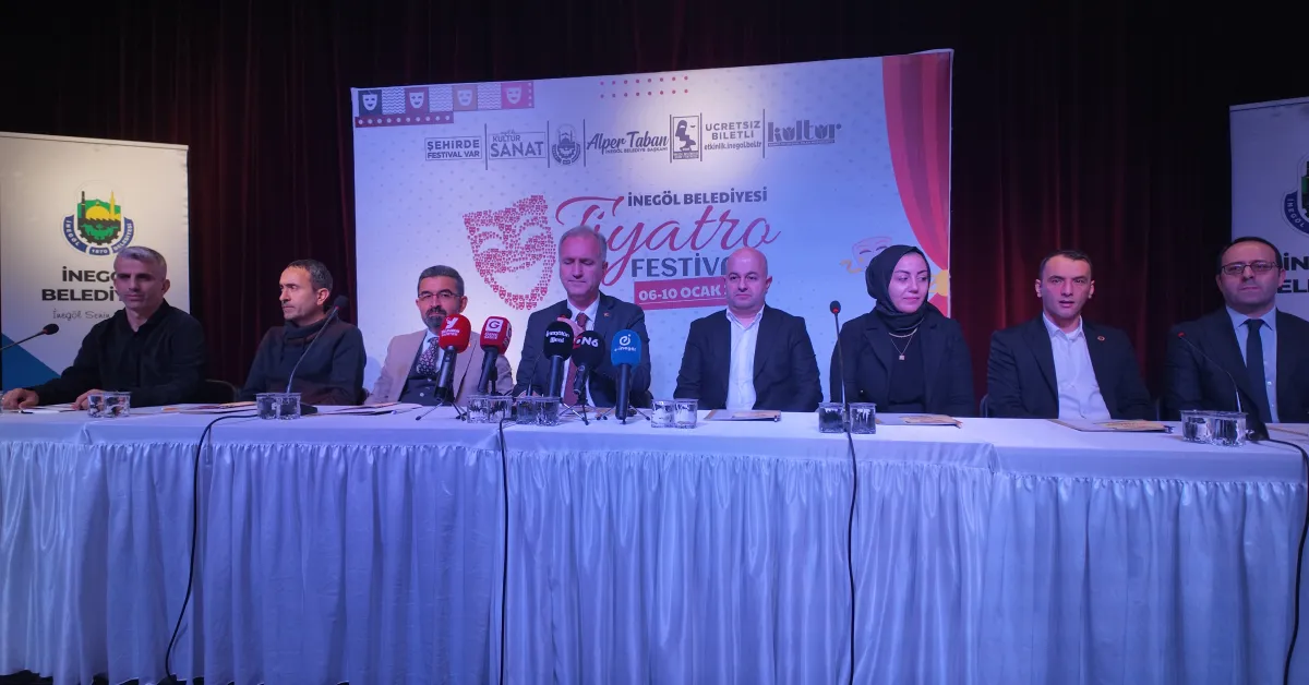 İnegöl’de Tiyatro Şöleni Başlıyor 5 Günde 10 Farklı Oyun Sahnelenecek (1) Gencgazete