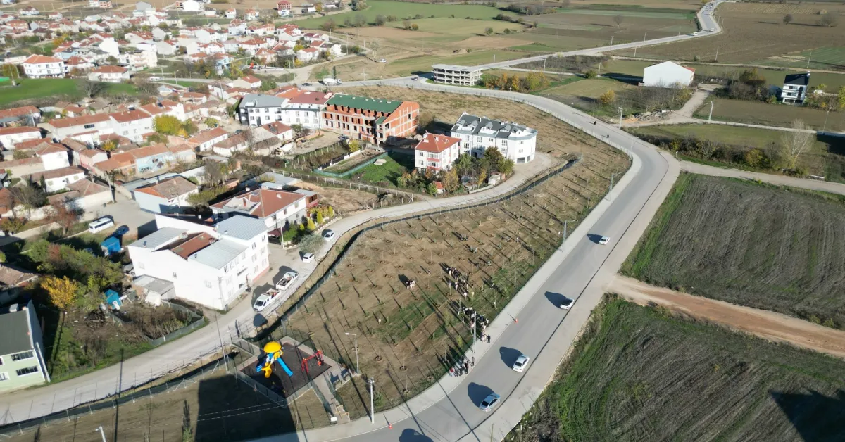 İnegöl'e Nefes Olacak 572 Fidanlık Yeni Koruluk Tamamlandı (3)