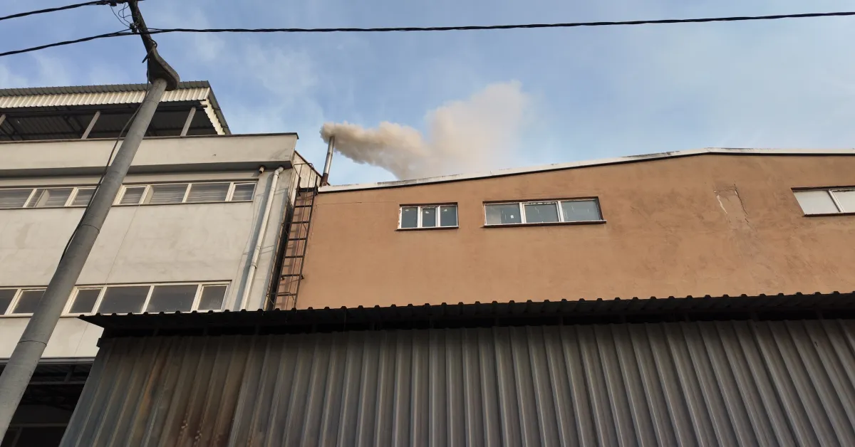 İnegöl’ün Havası Kirletilmeye Devam Ediyor (1)