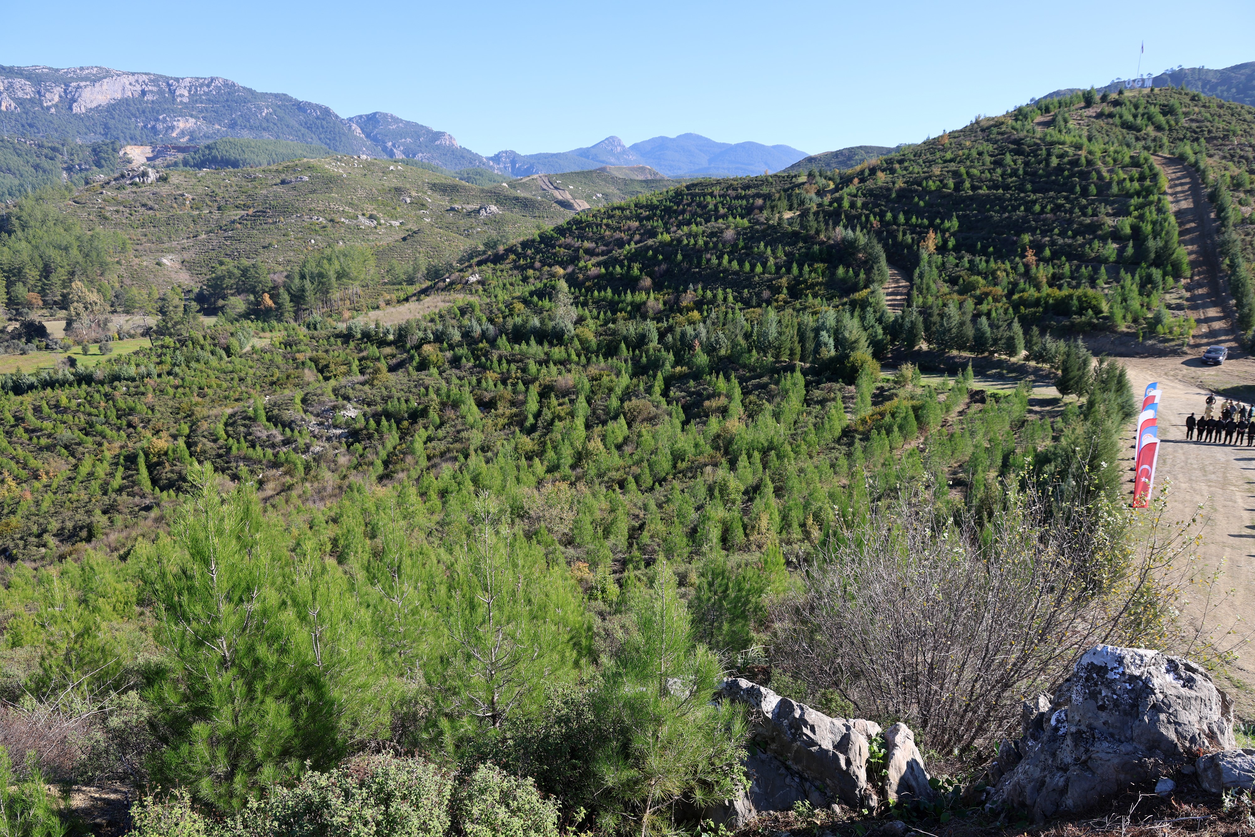 Kara Tablo, 6 Yılda Yeşil Örtüye Dönüştü (2)