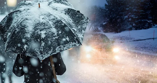 Meteoroloji Uyardı! 23 İlde Lapa Lapa Kar Yağacak (1)