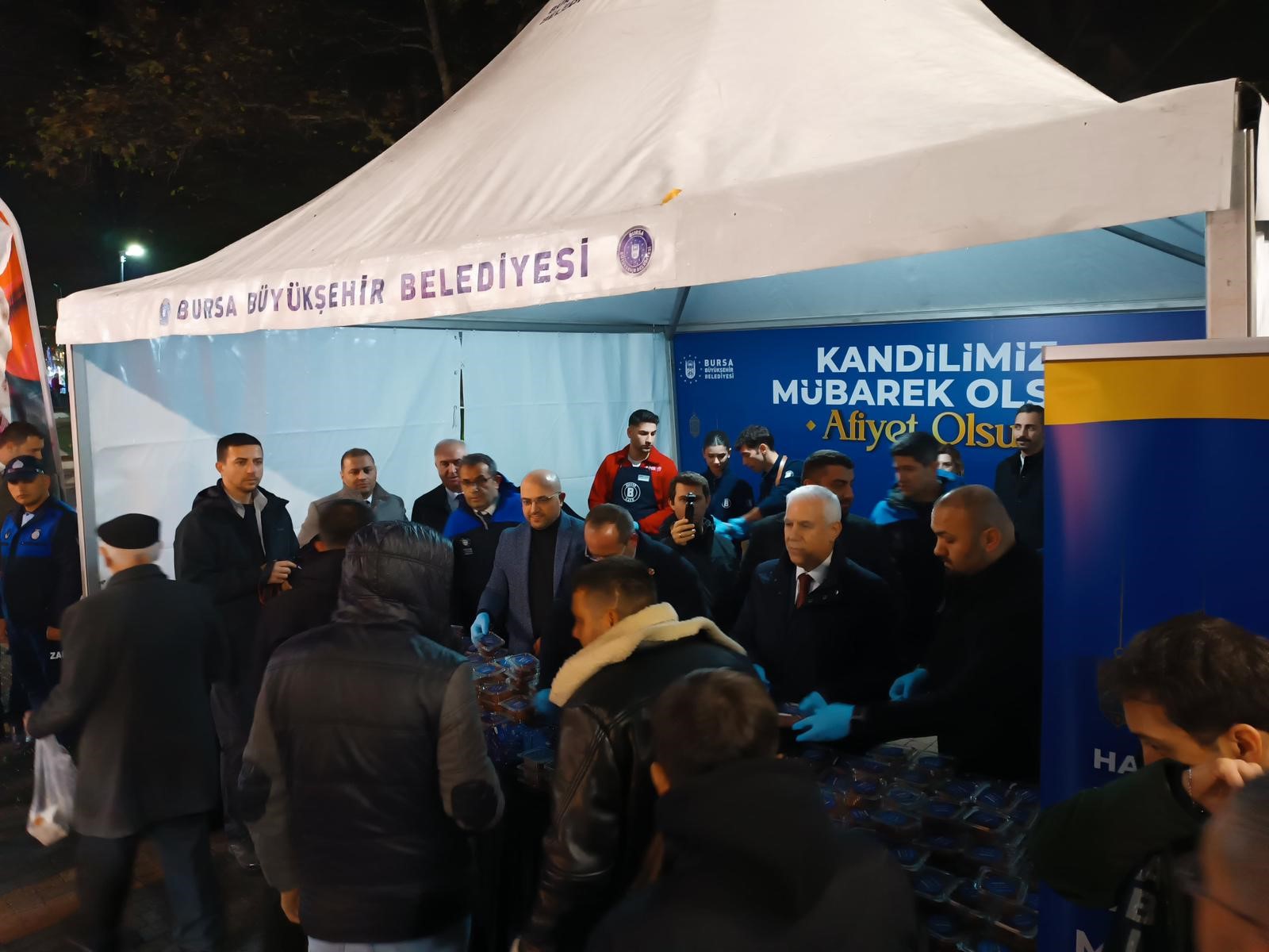 Regaip Kandili'nde Bursalılar Ulu Cami'de Buluştu (1)