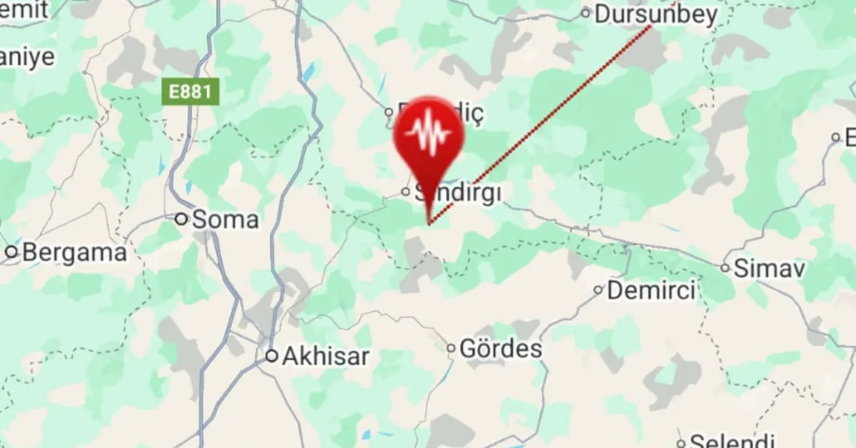 Sındırgı’da 4.9’Luk Deprem Bursa Ve İnegöl’de Hissedildi-1