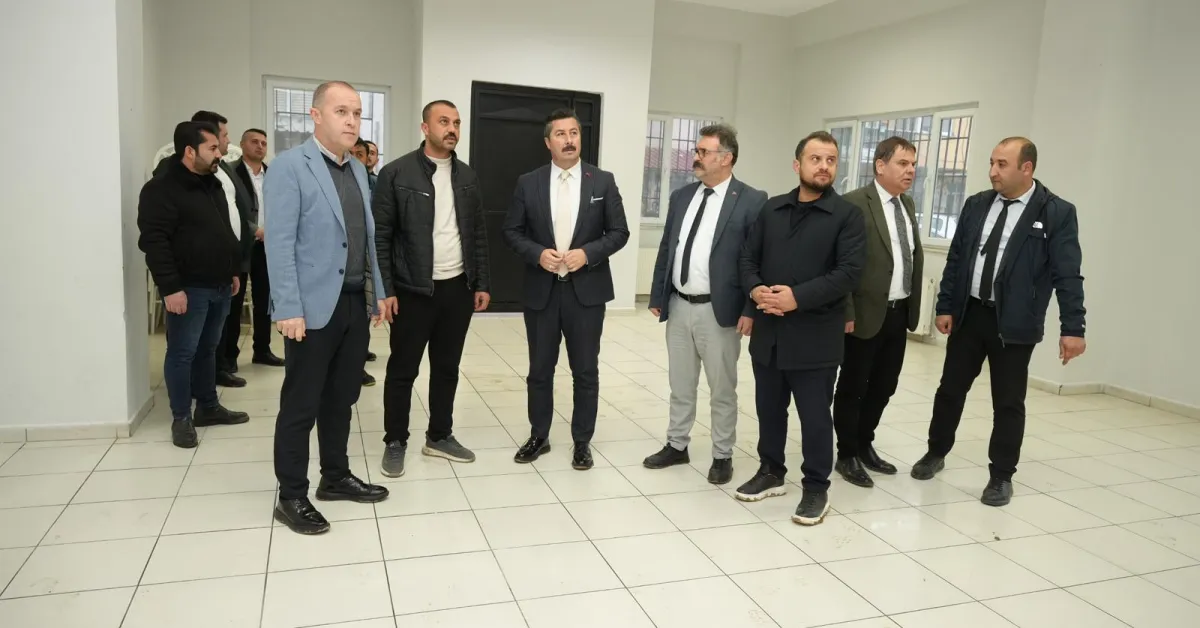 Yenişehir'de O Mahalleye Yeni Muhtarlık Binası Kazandırıldı (1)