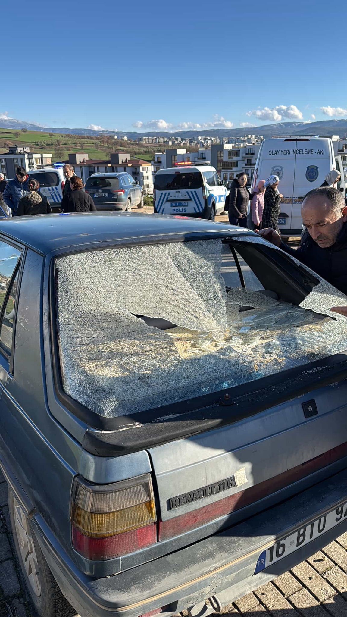 Bursa'da Inşaat Sahasında Patlama Kontrolden Çıktı.. (2)