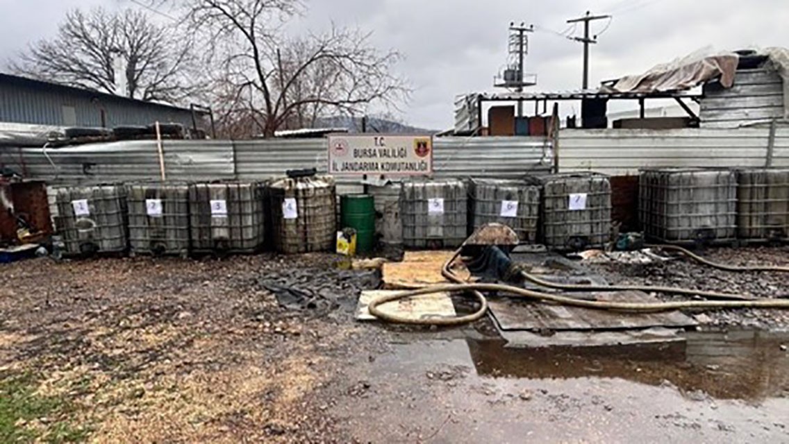 Bursa’da Kaçak Akaryakıt Operasyonu (1)