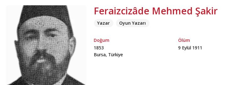 Bursa’nın İlk Tiyatro Oyunu Yazarı Ferâizcizâde Mehmed Şâkir Gençgazete (18)