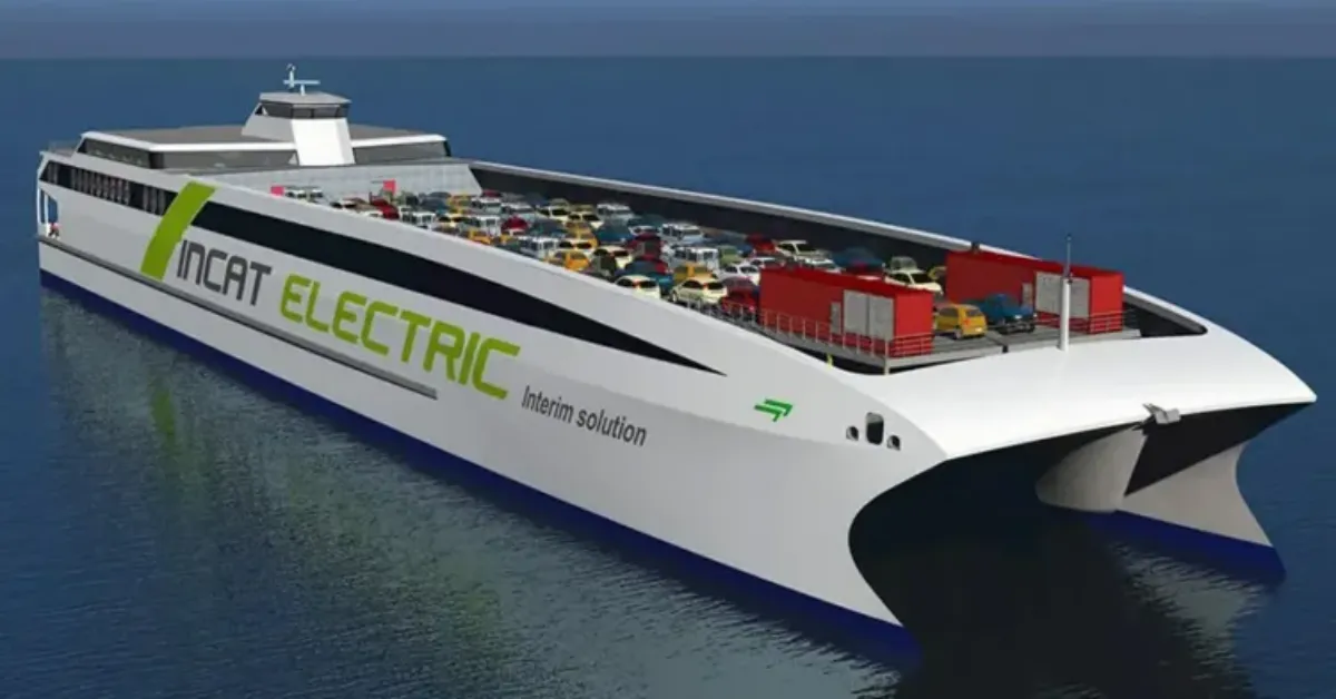 Dünyanın En Büyük Tam Elektrikli Gemisi Test Sularına İndi! Liman Denemeleri Başladı5 Gencgazete