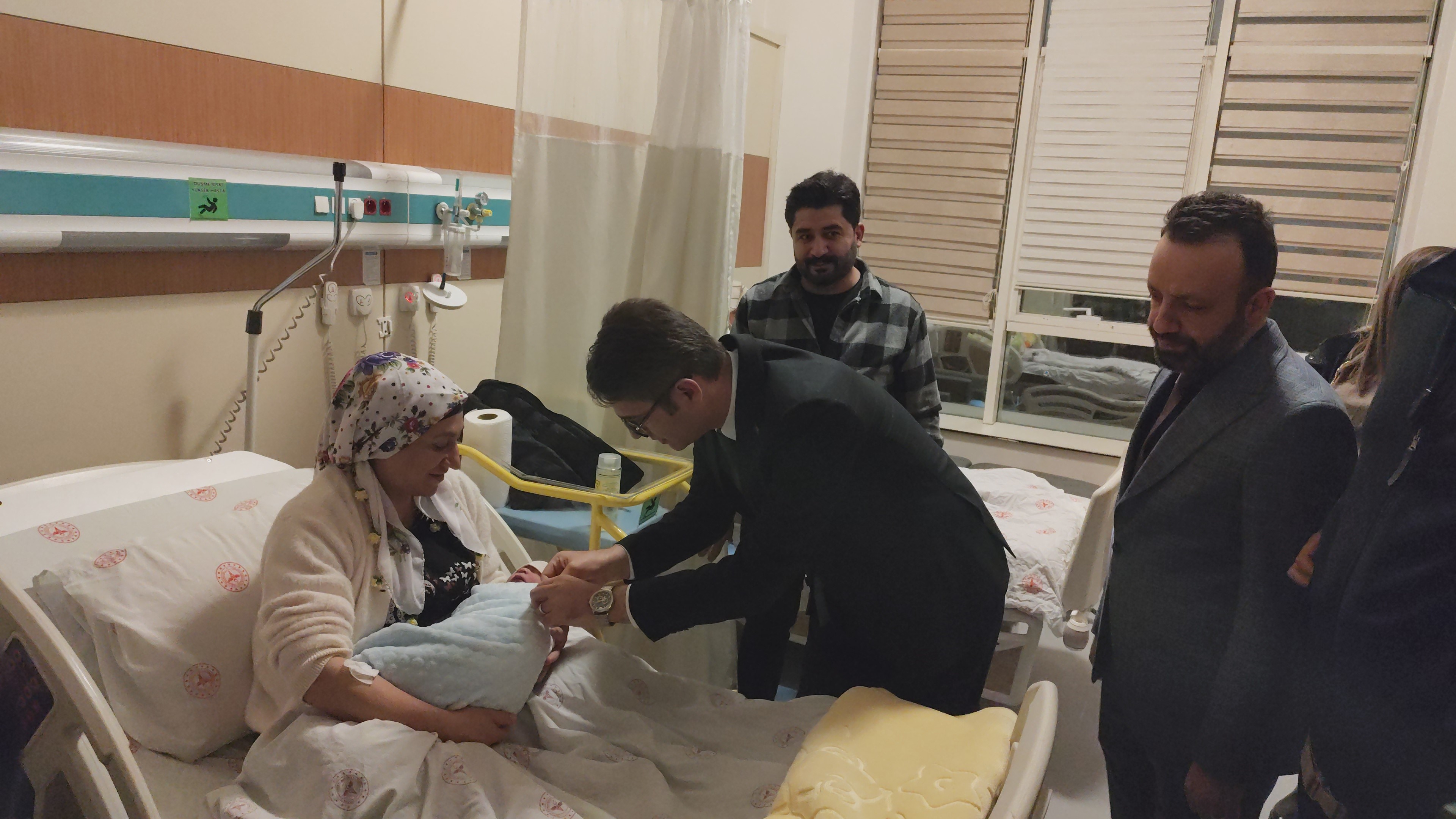 Erciş’te 2026'Nın Ilk Bebeği Mert Buğra Oldu (4)