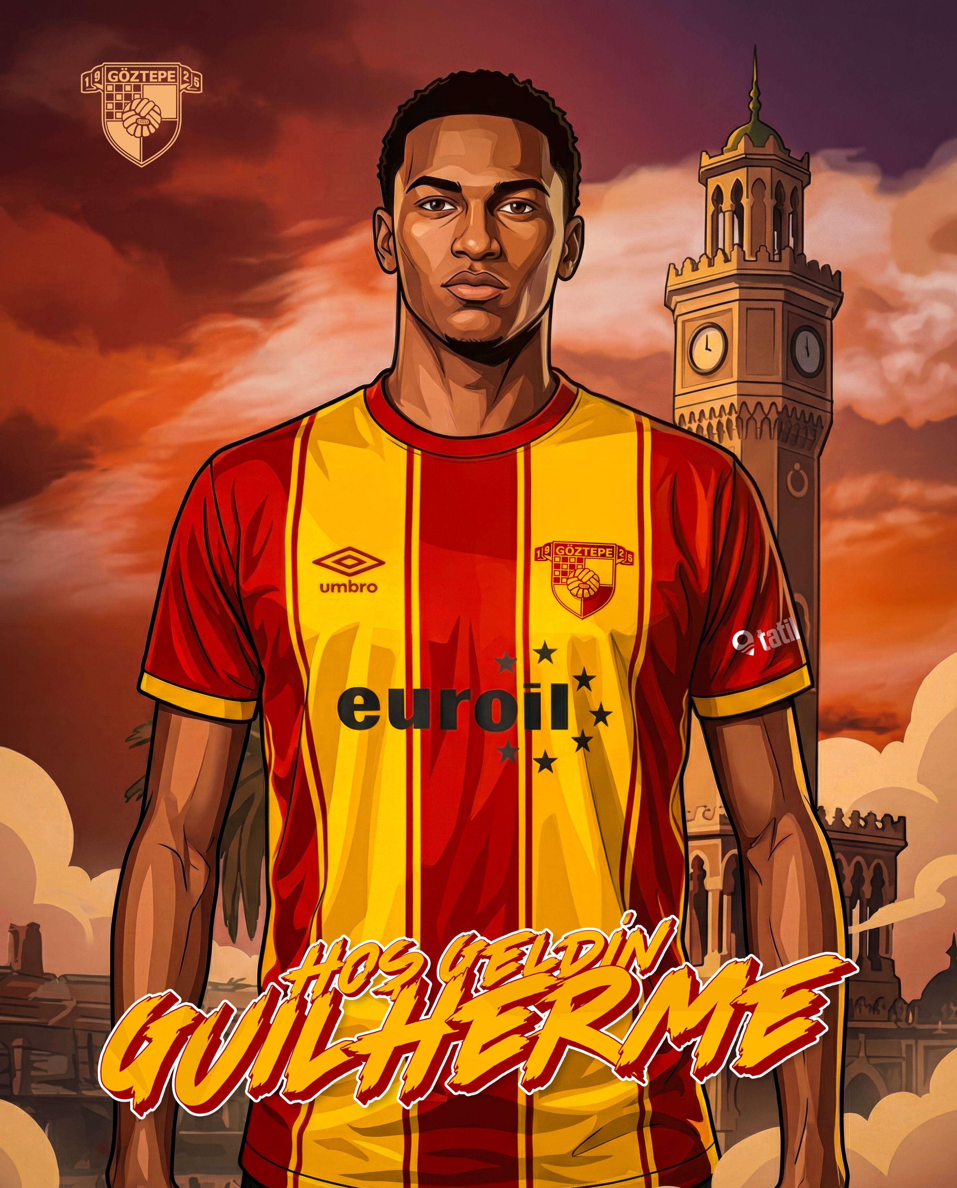 Göztepe, Guilherme Luiz’i Kadrosuna Kattı