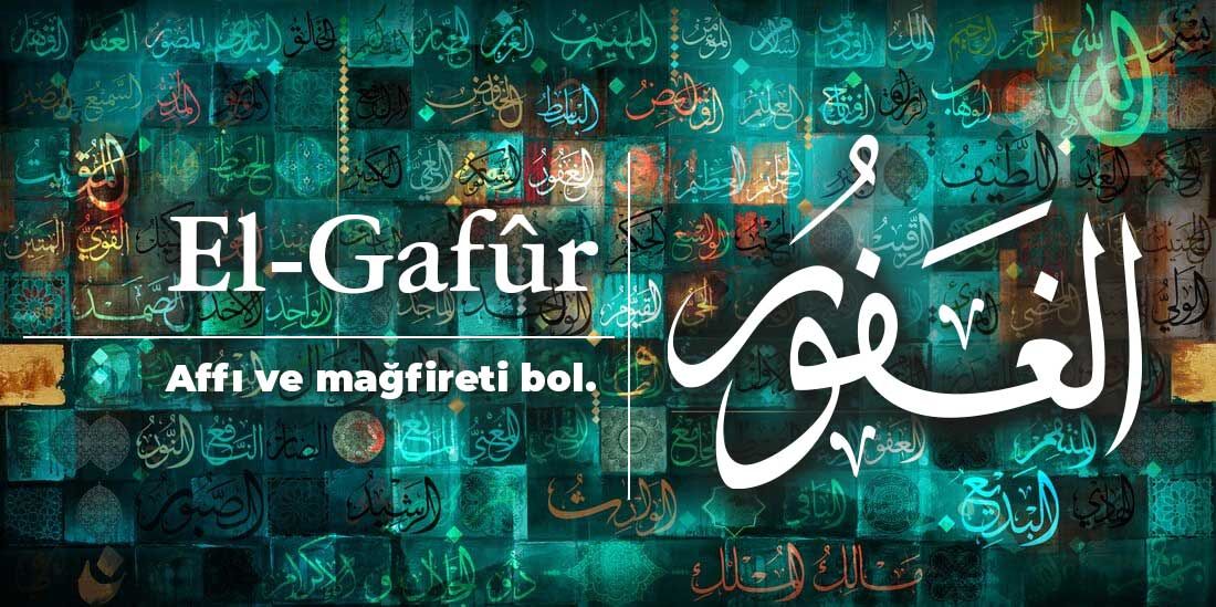 İç Huzuru İsteyenler Bu Esmayı Okuyor! Ya Ğafur, El Ğafur Gençgazete (5)-1