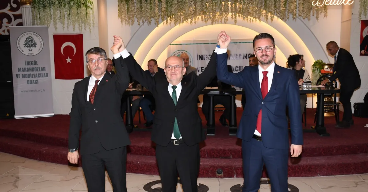 İnegöl Mobilyacılar Odası'nda Yasin Altuntepe Dönemi Başladı (2)