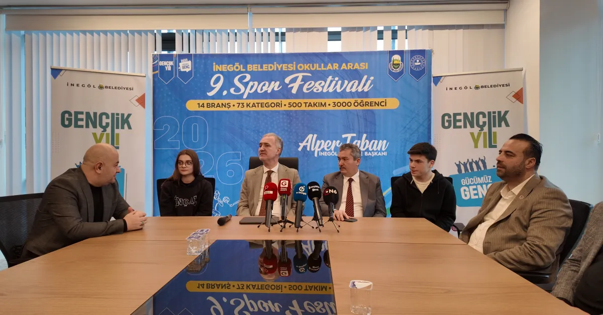 İnegöl’de 3 Bin 500 Öğrenci Sporla Buluşuyor (2)