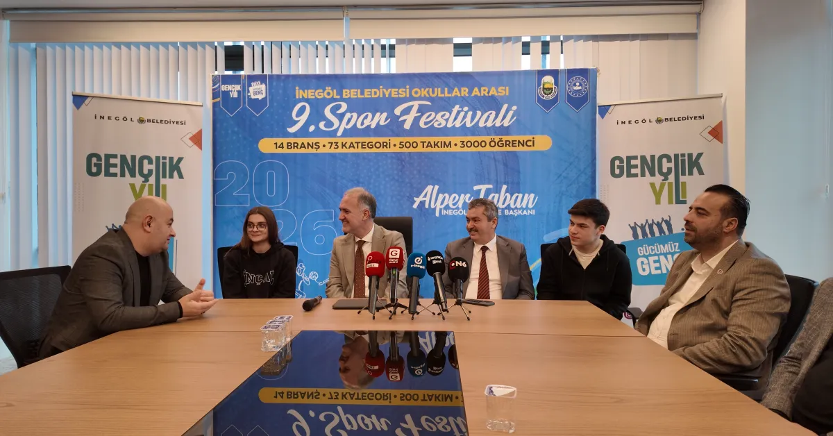 İnegöl’de 3 Bin 500 Öğrenci Sporla Buluşuyor (3)