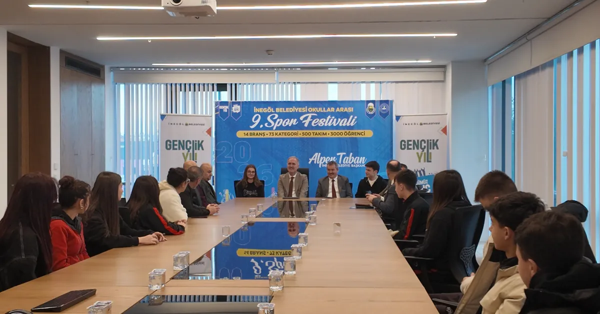 İnegöl’de 3 Bin 500 Öğrenci Sporla Buluşuyor (6)