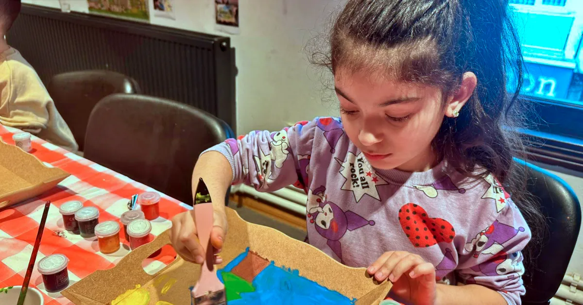 İnegöl'de Çocuklar Sömestr Tatilini Sanat Atölyeleriyle Geçirdi (4)