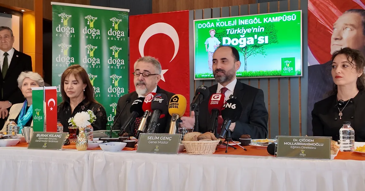 İnegöl'de Doğa Koleji'nin Eğitim Vizyonu Ve Yeni Dönem Hedefleri Açıklandı (1)