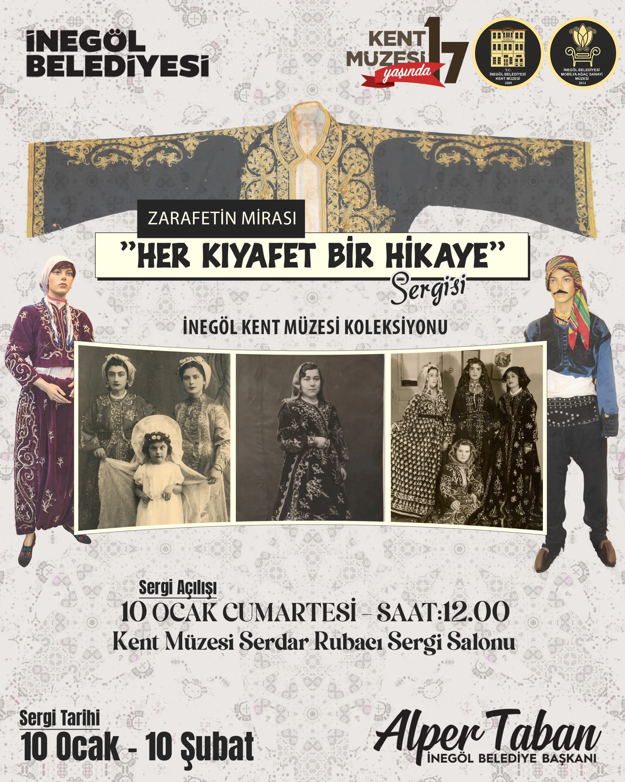 İnegöl’de Tarihi Buluşma “Zarafetin Mirası” Sergisi Açılıyor