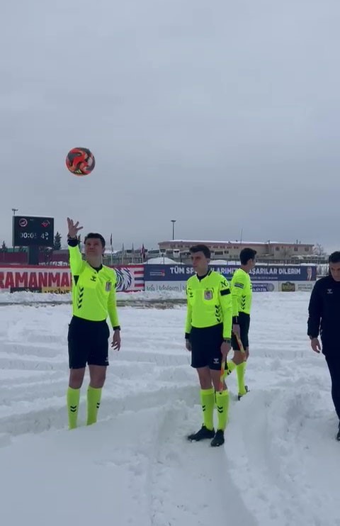 Kahramanmaraş İstiklalspor 1461 Trabzon Fk Maçı Kar Sebebiyle Ertelendi (3)