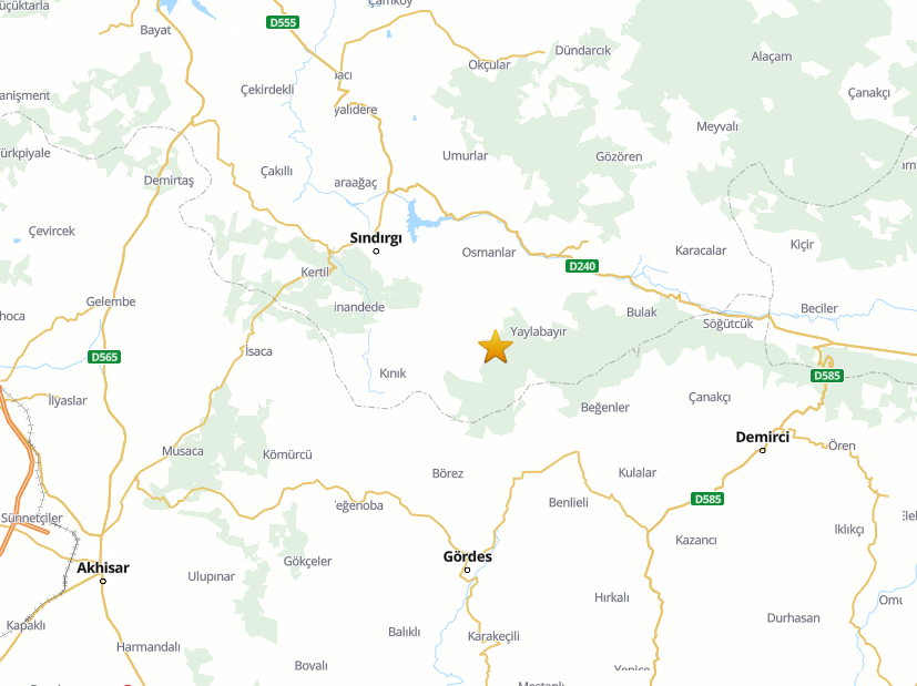 Kandilli Son Depremler Listesi (1)-1