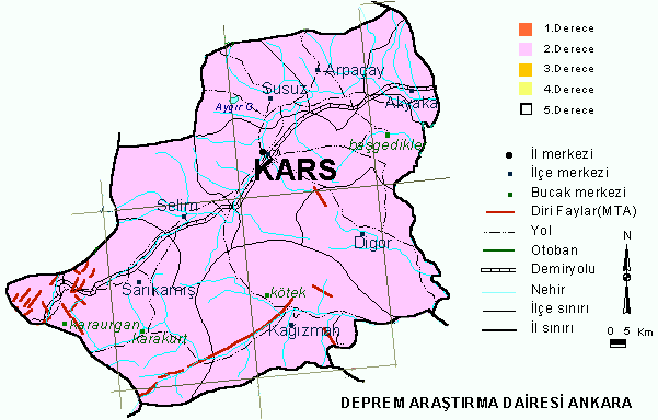 Kars Deprem Bölgesi Mi Kars’ta Deprem Riski Yüksek Olan Yerler Nereler Kars’ta Deprem Riski Düşük Olan Yerler Nereler (2)