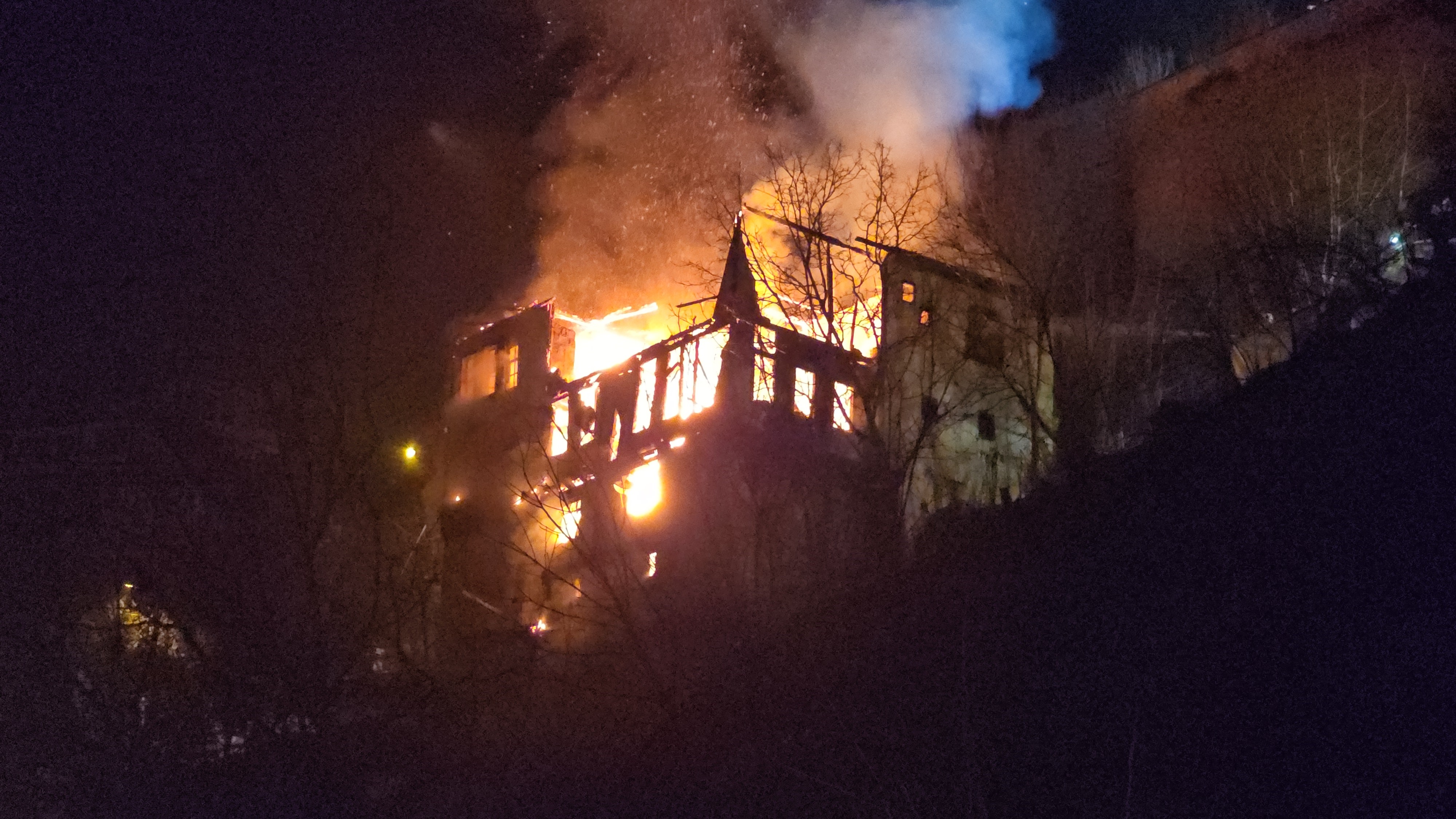 Safranbolu'da 200 Yılık Tarihi Konak Alevlere Teslim Oldu (2)