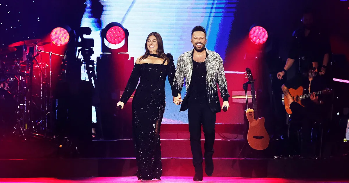 Tarkan Konserinde Yıldızlar Geçidi Sahne Sürprizlerle Doldu (3)