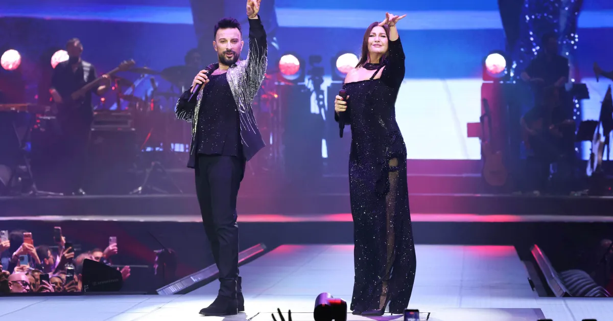 Tarkan Konserinde Yıldızlar Geçidi Sahne Sürprizlerle Doldu (6)